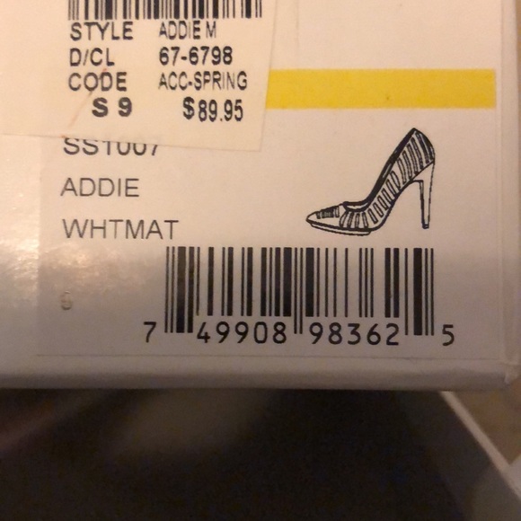 White and Black Gwen Stefani Heels - Picture 8 of 8